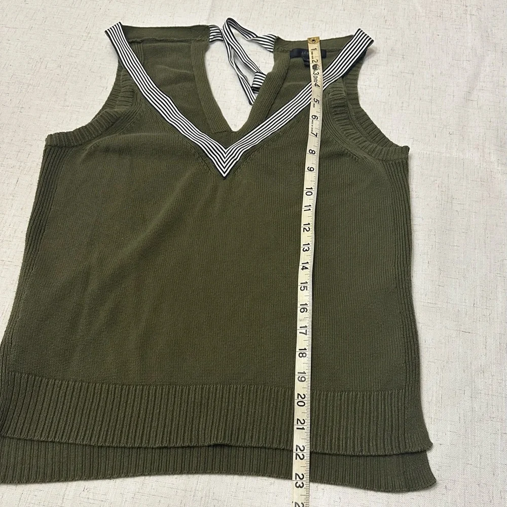 J. Crew Olive Green Tank Top